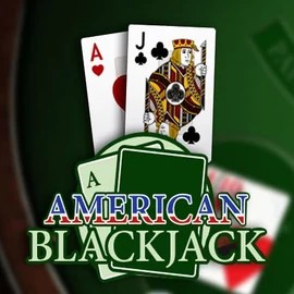 American Blackjack online game logo by Habanero on hugocasinoo.it.com