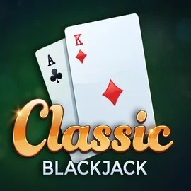 Classic Blackjack slot visual from Red Tiger Gaming available on hugocasinoo.it.com