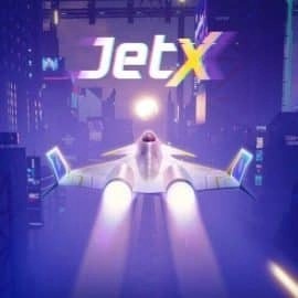 Official Casino Games logo: jetX by SmartSoft at Hugo Casino