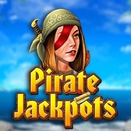 Pirate Jackpots by Belatra Games, showcased at hugocasinoo.it.com – game logo