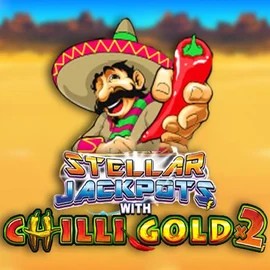 Stellar Jackpots with Chilli Gold x2 online game logo by Lightning Box Game on hugocasinoo.it.com